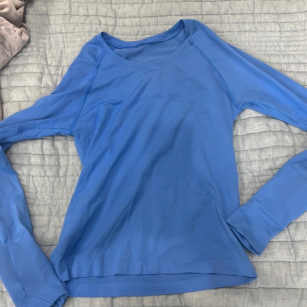 Lululemon, swiftly tech, long sleeve, race length